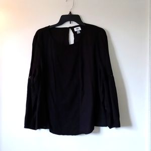 XL Old Navy black blouse